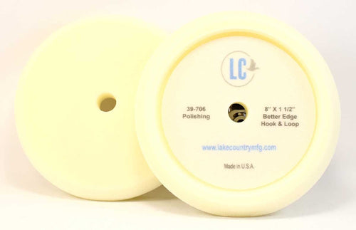 Lake Country 8 inch White Pad